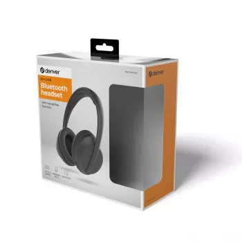 Denver BTH-235B vezeték nélküli over-ear Bluetooth fejhallgató mikrofonnal, fekete