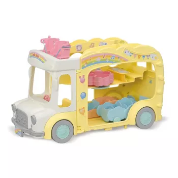 Sylvanian Families kalandos óvodabusz szivárvány