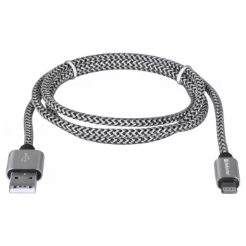 Defender USB-A - Lightning kábel 1,0m 2,1A fehér