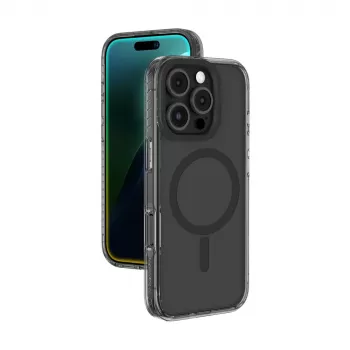 AMAZINGTHING Titan Pro Mag tok szilikon mágnesgyűrűvel iPhone 16 Pro Max - fekete