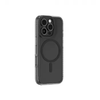 AMAZINGTHING Titan Pro Mag tok szilikon mágnesgyűrűvel iPhone 16 Pro Max - fekete