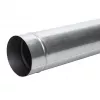 Kéménycső 160 mm átmérővel, 1 m, fekete acél, egyfalú, magas hőmérsékletű
