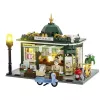 LUMIBRICKS F9023 szabadon álló acél újságtartó, fekete porszórt, egyszeres rekesz