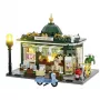 LUMIBRICKS F9023 szabadon álló acél újságtartó, fekete porszórt, egyszeres rekesz