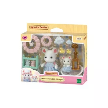 Sylvanian Families Marshmallow Mouse fürdési játékkészlet