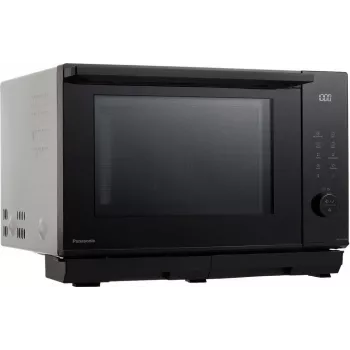 Panasonic NN-DS59NMETG 4-in-1 kombinált mikrohullámú sütő gőzfunkcióval, 27 L, 1000 W, fekete/rozsdamentes acél