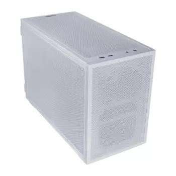 Lian Li DAN Cases B4 Micro-ATX mini-torony ház - fehér