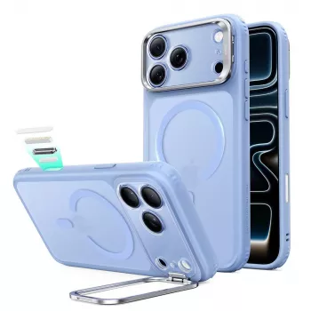ESR Classic Hybrid Kickstand MagSafe Case for iPhone 17 Pro / 18 Pro - Frosted Light Blue
