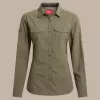 Craghoppers női NosiLife Adventure LS ing III - Wild Olive - L
