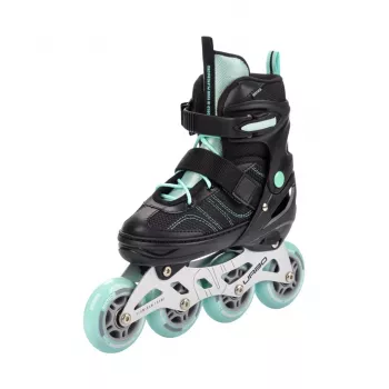 Meteor Urbo Inline Skates Black Mint 34-37