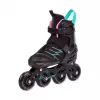 Meteor Buzzy Adjustable Inline Skates Black-Pink-Mint EU 34-38