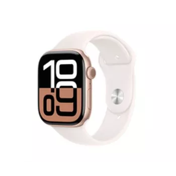 Apple Watch Series 10 GPS + Cellular 46mm alumínium tok rózsaarany sport szíjjal