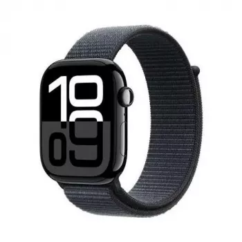 Apple Watch 10 LTE 46mm alumínium Sport Loop éjfekete