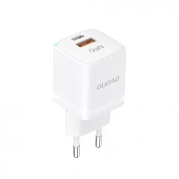 DUDAO A13Pro EU GaN 33W PPS USB-C/USB fali töltő - fehér