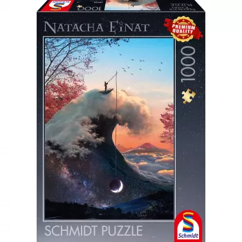 Schmidt Spiele Natacha Einat: Hinter dem Horizont 1000 darabos kirakó