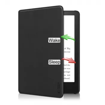 Tech-Protect SmartCase folio tok Kindle Paperwhite 11. generáció / Signature Edition - fekete