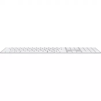 Apple Magic Keyboard Touch ID-val és numerikus billentyűzettel, orosz kiosztás, fehér billentyűk (MXK73RS/A)