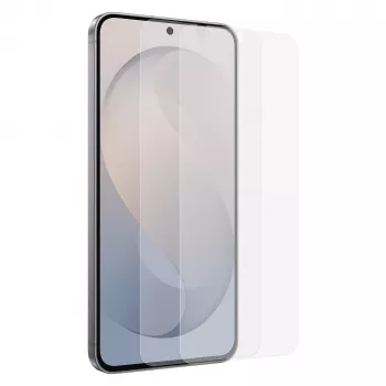 Samsung Galaxy S26 FE átlátszó A/R fóliatartó tok - tükröződésmentes átlátszó védőtok Gadget-Case rögzítőrendszerrel