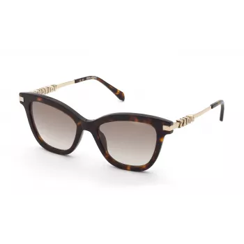 ZADIG & VOLTAIRE SZV451 Havana acetát női napszemüveg színátmenetes barna lencsékkel, 52/19/140 mm