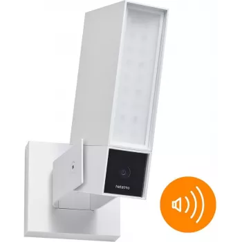 Netatmo okos kültéri kamera szirénával NOC-S-W-EC (fehér)