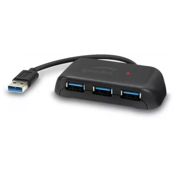 Speedlink Snappy Evo 4 portos USB 3.1 hub (SL-140109-BK)