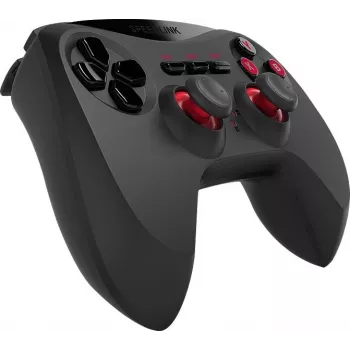 Speedlink Strike NX vezeték nélküli gamepad PC/PS3-hoz, fekete (SL-650100-BK-01)