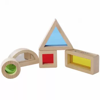 Eichhorn Montessori ablaképítő kockák