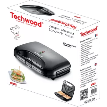Techwood TCM-806 szendvicssütő (TCM-806)