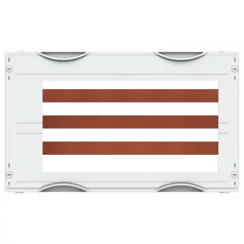 Striebel & John MBR202 Busbar Module Kit 60mm for 3/4-Pole Systems, 690V AC, IP20, Light Grey