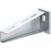 OBO Bettermann AW 55 41 FT fal- és oszlopkonzol fejlemezzel, 410 mm kinyúlás, tűzihorganyzott acél