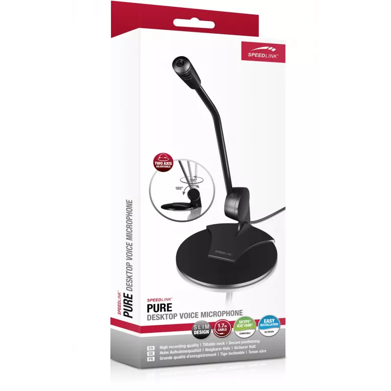 Speedlink Pure mikrofon (SL-8702-BK)