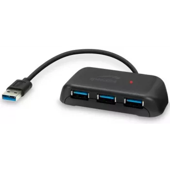 Speedlink Snappy Evo 4 portos USB 3.0 hub (SL-140106-BK)