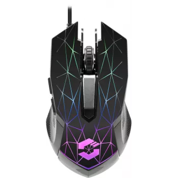 Speedlink Reticos RGB játékegér, fekete (SL-680011-BK)