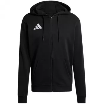 adidas Entrada 26 férfi cipzáras kapucnis pulóver fekete KF5945 XL