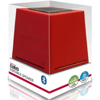 Speedlink Cubid BT hangszóró, piros (SL-8904-RD)