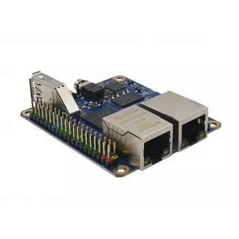 ALLNET Rock Pi E D8P dual Ethernet kártya RK3328 1GB RAM Wi-Fi/BT nélkül PoE