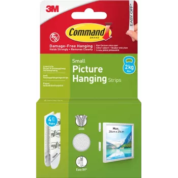 3M Command ragasztócsík kicsi, 4 db, fehér (7100337181)