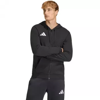 adidas Entrada 26 férfi cipzáras kapucnis pulóver fekete 2XL KF5945