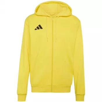 adidas Entrada 26 cipzáras kapucnis pulóver férfi sárga edző kapucnis pulóver KF8964 L méret