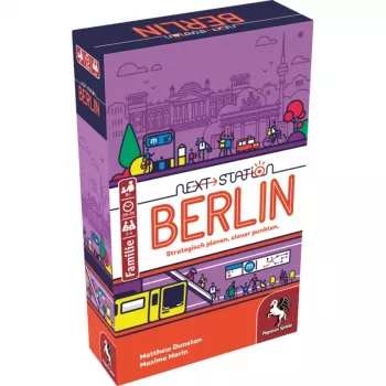 PEGASUS Next Station Berlin – roll-and-write társasjáték (német kiadás)