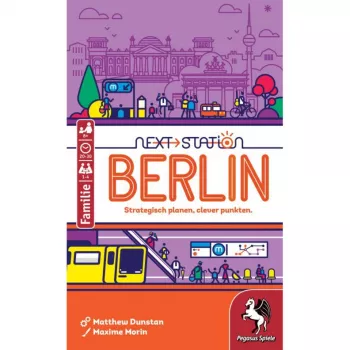 PEGASUS Next Station Berlin – roll-and-write társasjáték (német kiadás)
