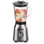 Techwood TBLI-1250 asztali mixer 1200 W 1,5 L üvegedény fekete/ezüst