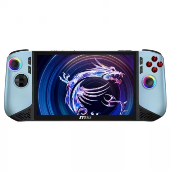MSI Claw 8 AI+ A2VM Glacier Blue Edition-254PL kézi játékkonzol - Intel Core Ultra 7 258V, 32GB LPDDR5x, 1TB SSD, 20,3 cm (8 inch) FHD 120Hz érintőképernyő, Intel Arc Graphics, Windows 11 Home