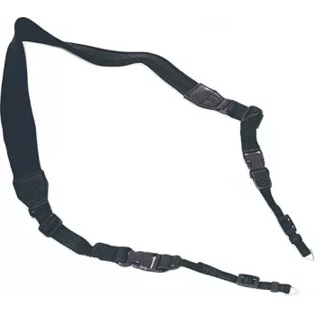 B.I.G. Profi C-Form neoprene camera strap, Black (443020)
