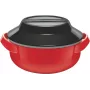 Milton Microwow 1000 termosz lassúfőző, 0,82 L, piros (MT-6491-P)