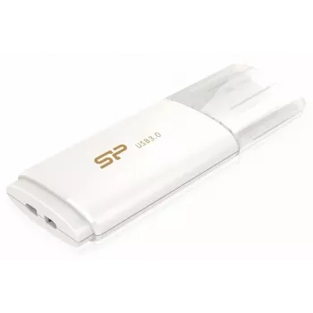 Silicon Power Blaze B06 32GB USB 3.2 Gen 1 flash-meghajtó, behúzható, fehér