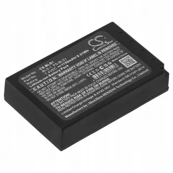 Olympus BLS-1 csereakkumulátor 7,4V 1220mAh Li-Ion E-420 E-450 E-620 PEN E-P1 E-P2-höz