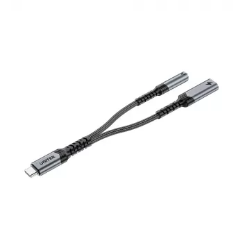 UNITEK USB-C – 3,5 mm audio adapter PD-vel