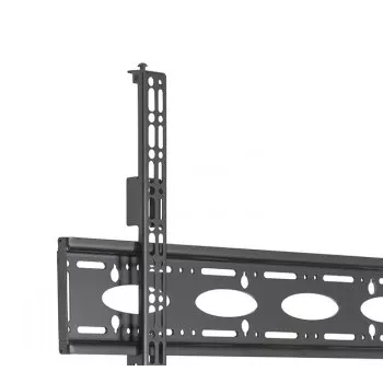 B-TECH AV BT8448-150/BB extra nagy univerzális mennyezeti tartó lapos képernyőkhöz 1,5 m rúddal Ø50 mm, VESA 1100x700-ig, 130 kg, fekete