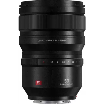 Panasonic Lumix S Pro 50mm f/1.4 objektív, L-mount, full frame (S-X50E)